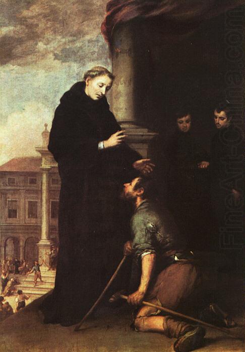 St.Thomas of Villanueva Distributing Alms, Bartolome Esteban Murillo